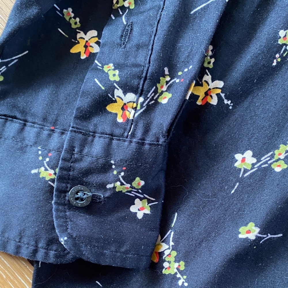 Ralph Lauren Black Floral Women’s Shirt - Picture 5 of 8